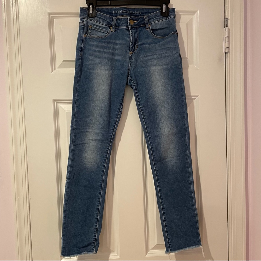 Articles of Society Raw-hem Jeans